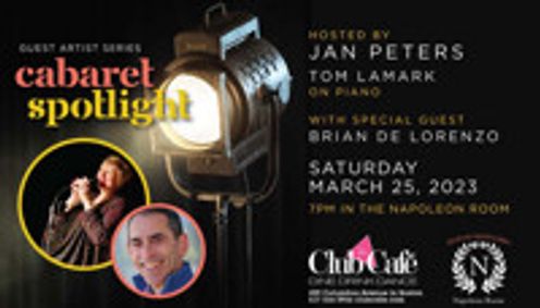 Cabaret Spotlight Guest Artist Series show poster