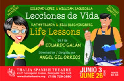 Life Lessons / Lecciones de vida show poster