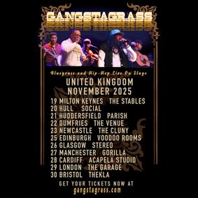 Gangstagrass - Bluegrass / Hip Hop at The Stables - Milton Keynes show poster