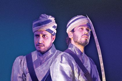 Guards at the Taj show poster