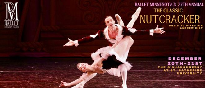 Ballet Minnesota presents the 37th 'Classic Nutcracker' show poster