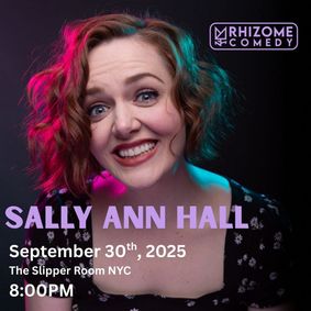 Sally Ann Hall Special Taping show poster
