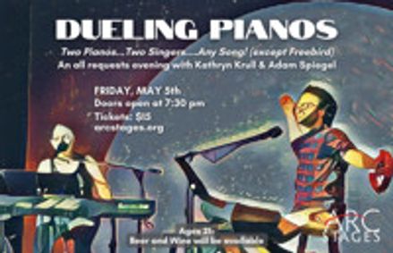 Dueling Pianos show poster
