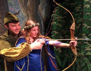 Robin Hood and Maid Marian show poster