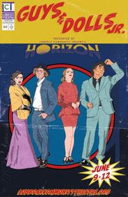 Guys and Dolls Jr show poster