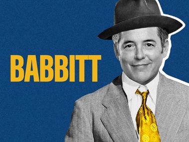 Babbitt at La Jolla Playhouse show poster