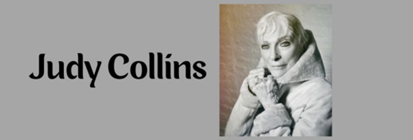 JUDY COLLINS at The Park, Saturday, August 23, 7:30pm show poster