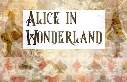 Alice in Wonderland show poster