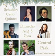 Schubert Cello Quintet - Romantic Masterworks @ Central Park