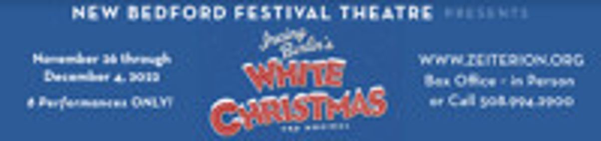 White Christmas show poster