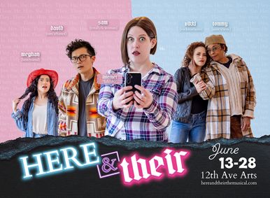 Here and Their show poster