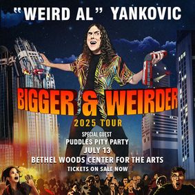 Weird Al show poster