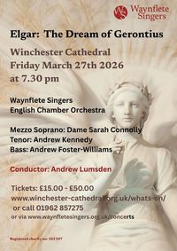 Elgar: The Dream of Gerontius show poster