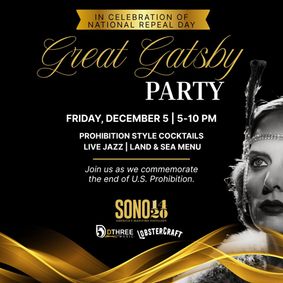 SoNo 1420 Distillery Great Gatsby Party On December 05, 2025 show poster