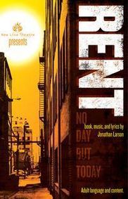 RENT show poster