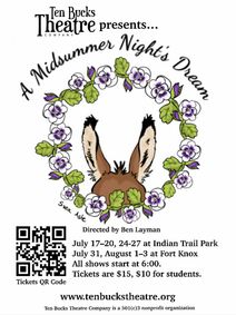 A Midsummer Night's Dream show poster