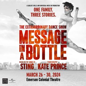 Message In A Bottle show poster