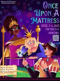 Once Upon A Mattress show poster
