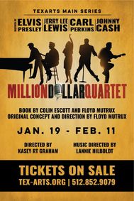 Million Dollar Quartet show poster