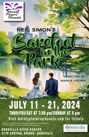 Barefoot in the Park - On Stage July 11 - 21 show poster