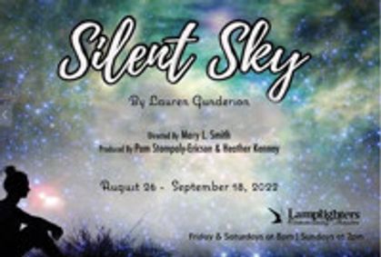 Silent Sky by Lauren Gunderson show poster