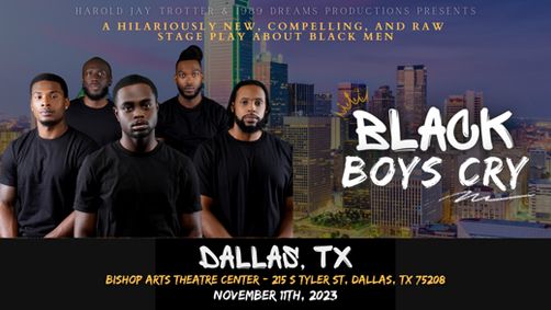 Black Boys Cry show poster