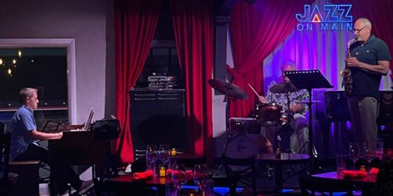 Larry Haddad Organ Trio show poster