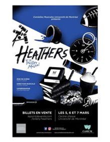 Heathers le thriller musical (en français!) show poster