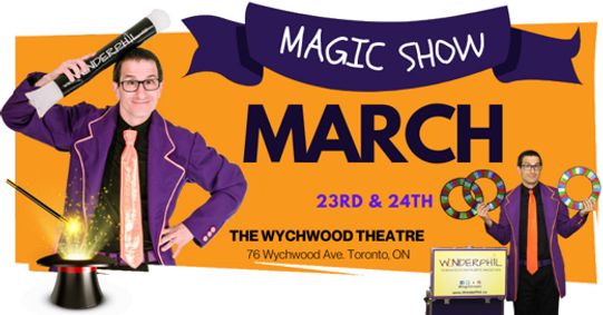 WonderPhil the Magician show poster