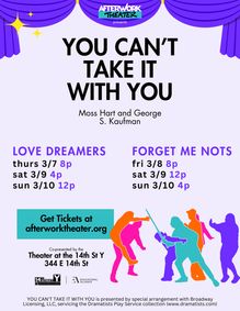 You Can't Take it With You show poster