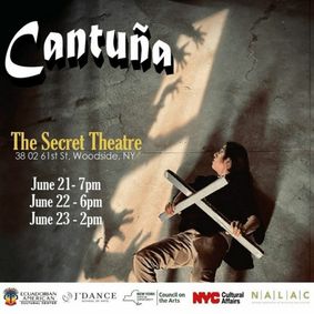 Cantuña show poster