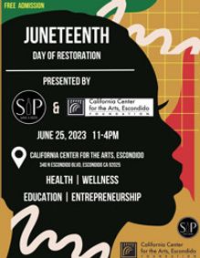 JUNETEENTH DAY OF RESTORATION show poster