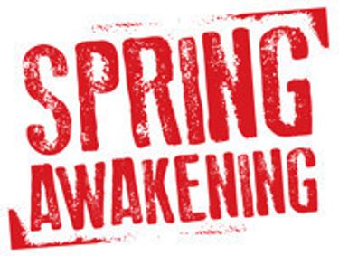 SPRING AWAKENING show poster