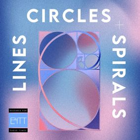 “Lines, Circles, and Spirals” show poster