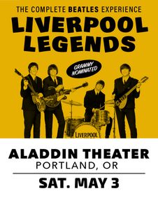 Liverpool Legends The Complete Beatles Experience show poster