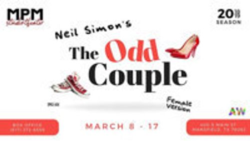 Neil Simon's Odd Couple (the female version) show poster