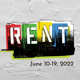 RENT show poster