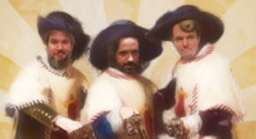 Three Musketeers show poster