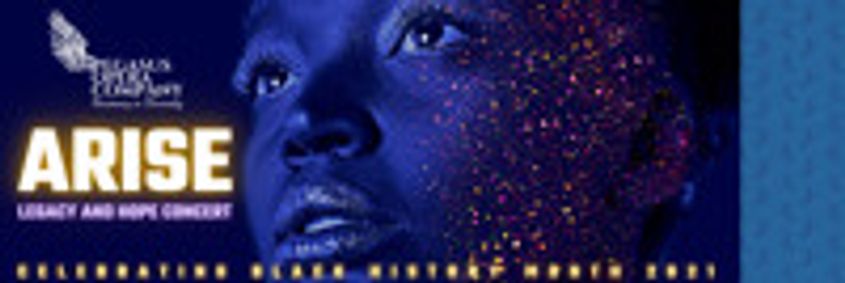 ARISE: LEGACY AND HOPE CONCERT show poster