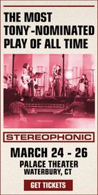Stereophonic show poster