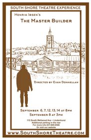 Henrik Ibsen's The Master Builder show poster