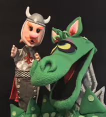 Puppet Showplace Theater Sir George and The Dragon by Pumpernickel Puppets 