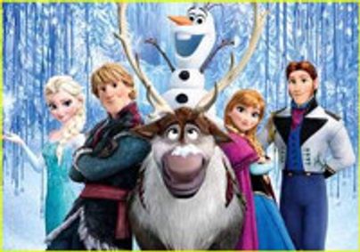 Frozen, Jr show poster