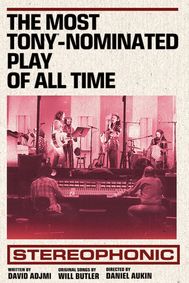 Stereophonic show poster