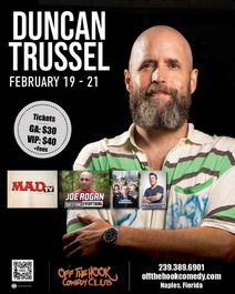 Comedian Duncan Trussell Live in Naples, Florida!