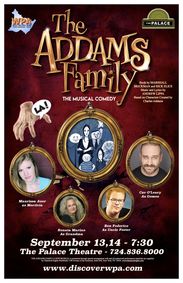 The Addams Family show poster