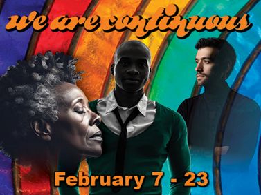 we are continuous show poster