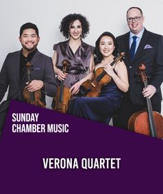 Sunday Chamber Music: Verona String Quartet show poster
