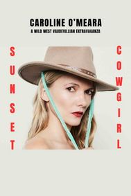 Sunset Cowgirl show poster