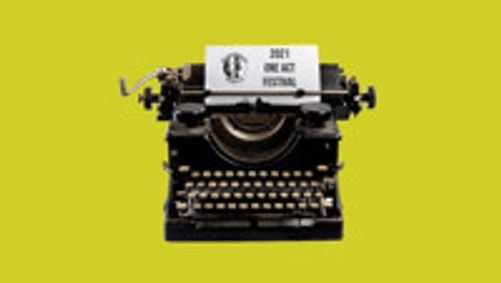 The 2021 One Act Festival show poster